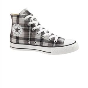converse flannel shoes